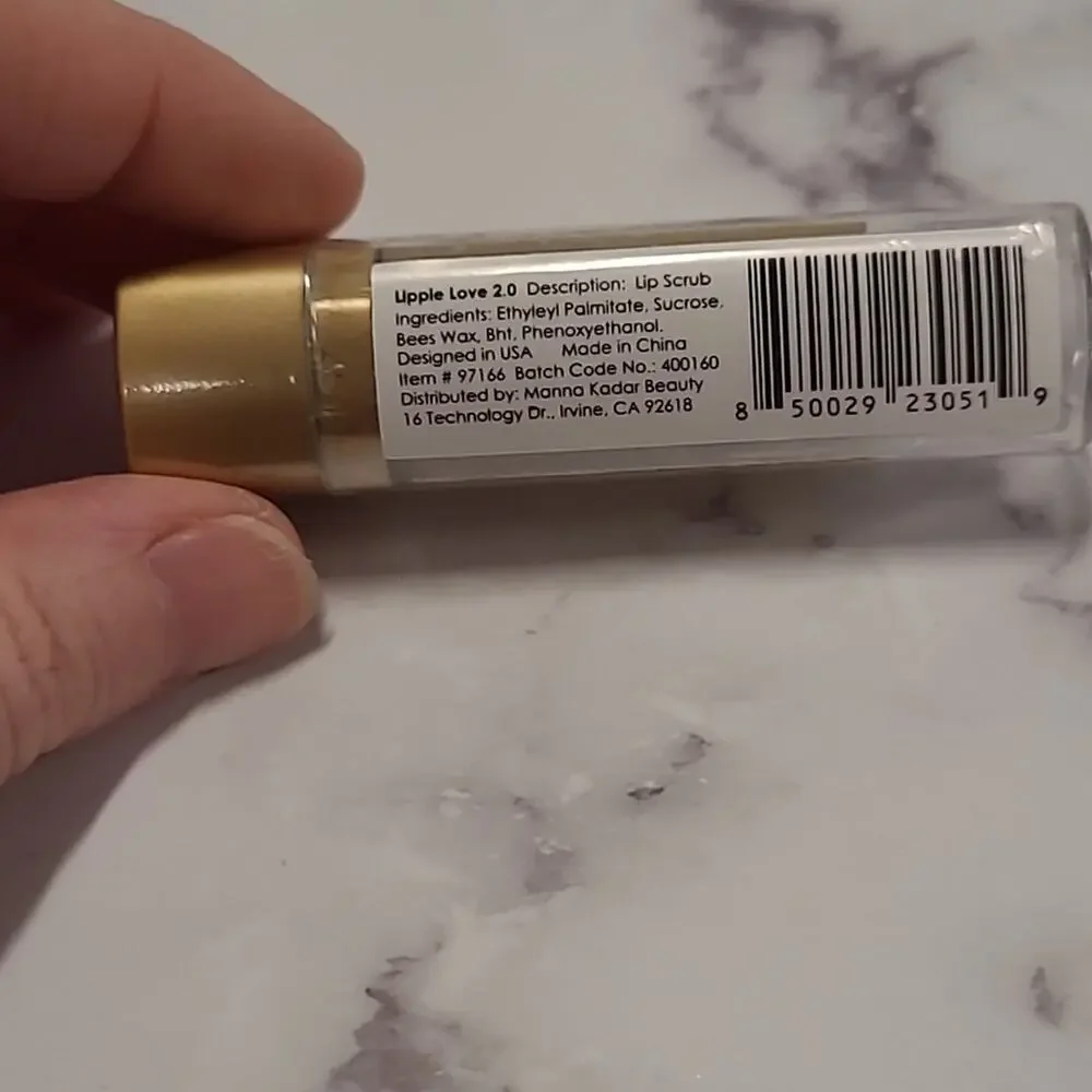 Manna Kadar Beauty Lippie Love 2.0 Lip Scrub NEW